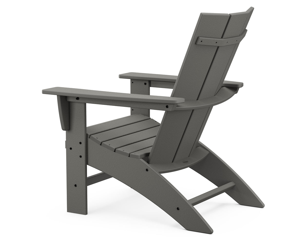 Modern 3-Piece Curveback Adirondack Set