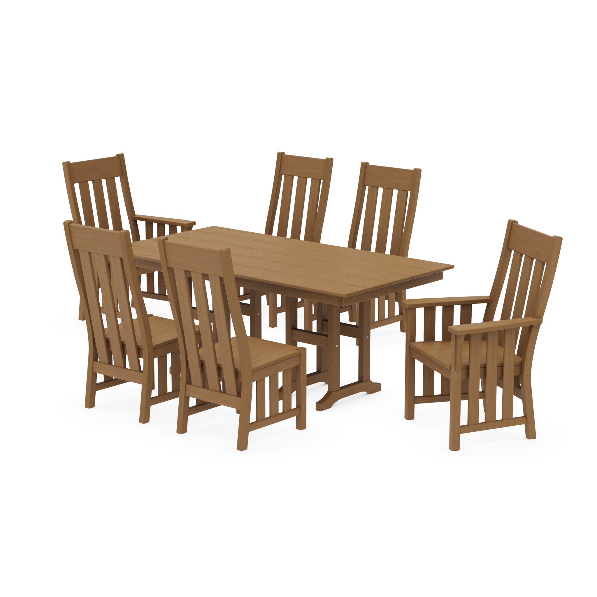 Acadia 7-Piece Farmhouse Dining Set