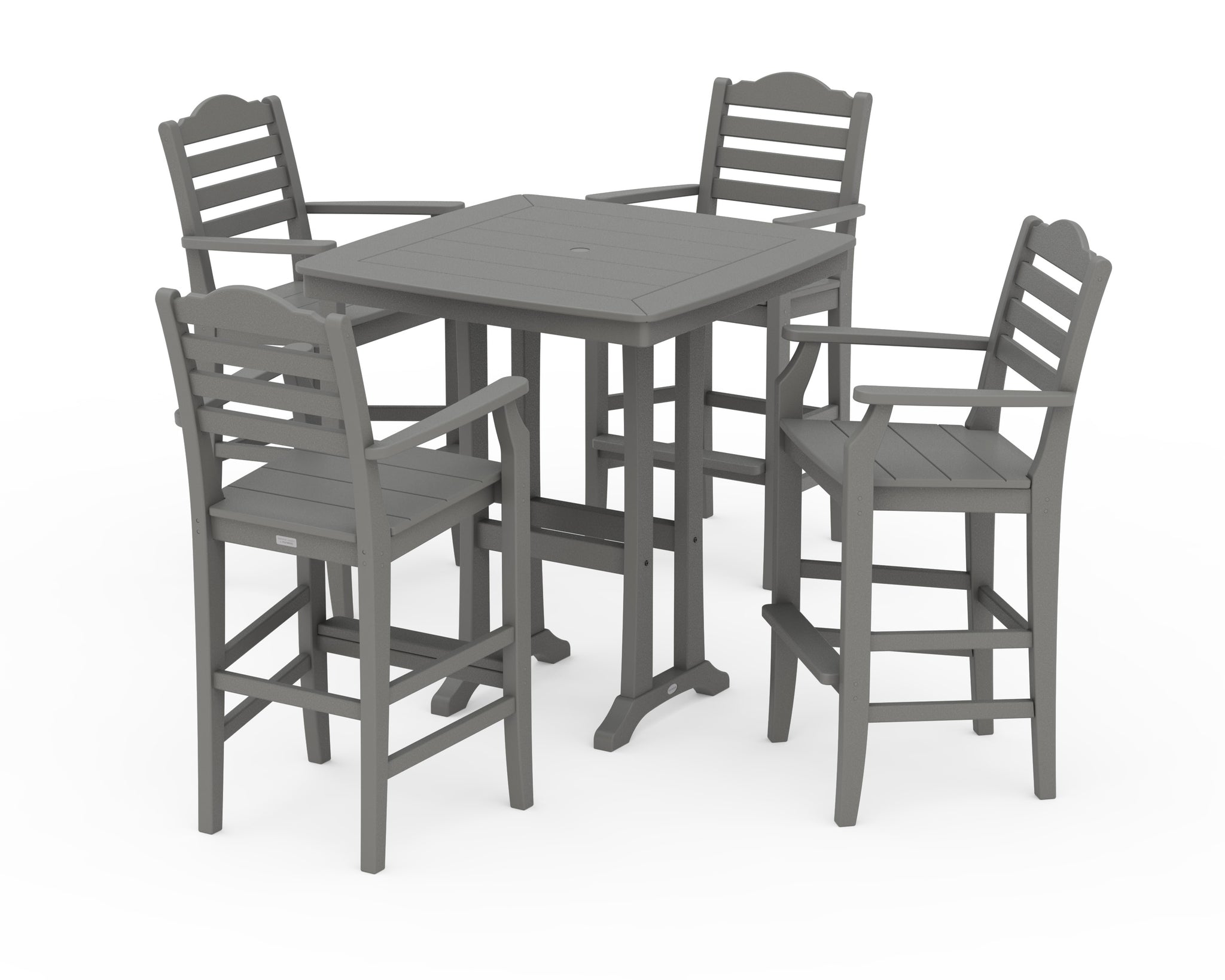 Savannah 5-Piece Bar Set with Trestle Legs