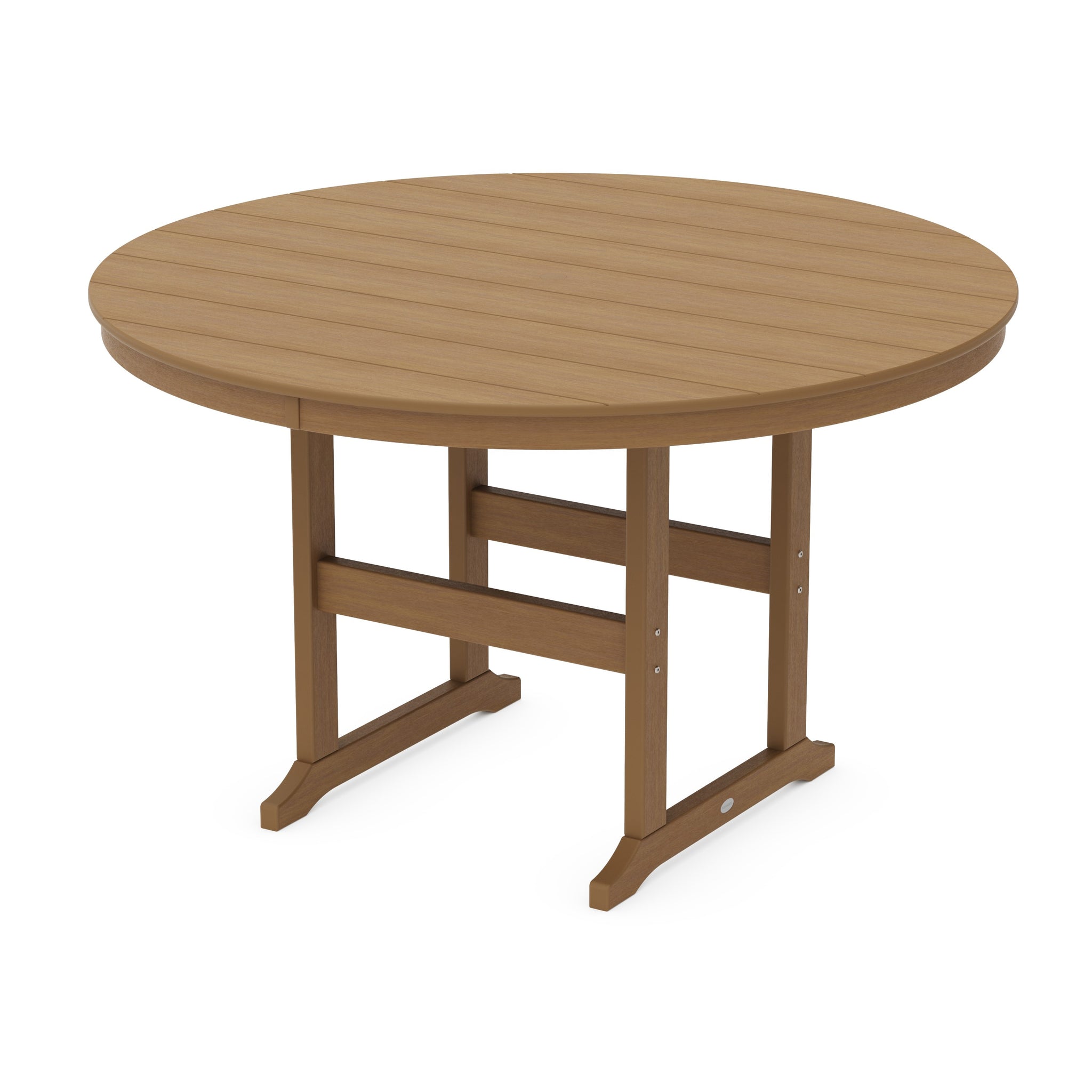60" Round Farmhouse Counter Table