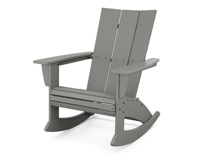 Modern Curveback Adirondack Rocking Chair