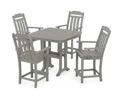 Cottage 5-Piece Counter Set with Trestle Legs