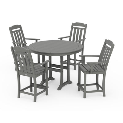 Cottage 5-Piece Round Counter Set