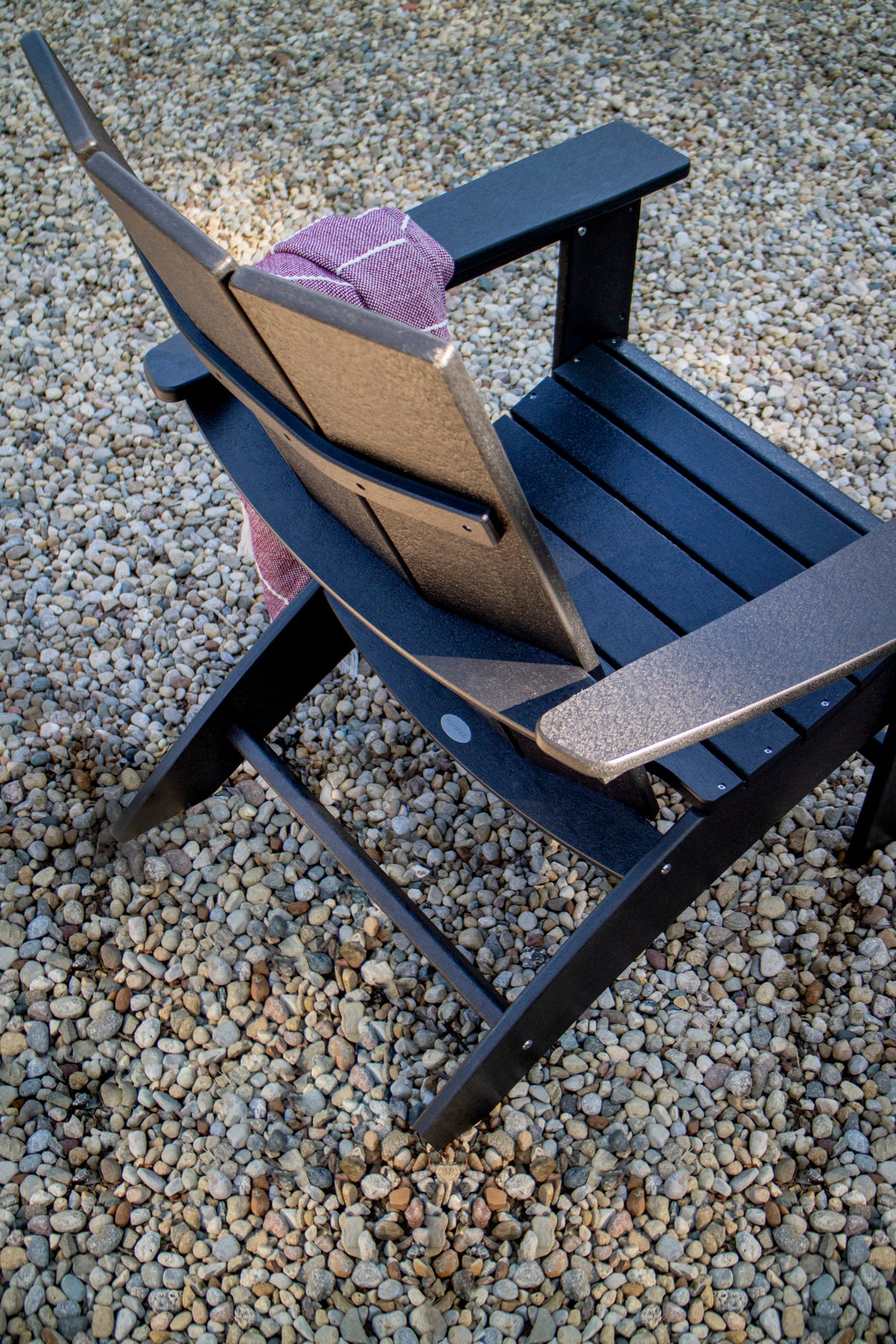 Modern 3-Piece Curveback Adirondack Set