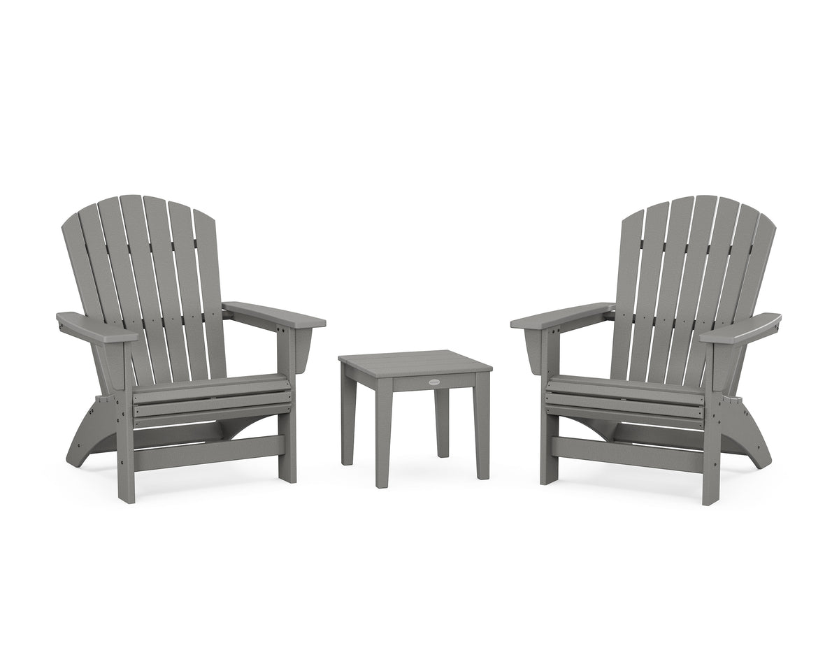 3-Piece Nautical Grand Adirondack Set