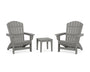 3-Piece Nautical Grand Adirondack Set
