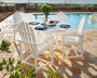 Classic Adirondack 5-Piece Round Farmhouse Dining Set