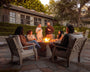 Square 42" Fire Pit Table