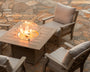 Square 42" Fire Pit Table