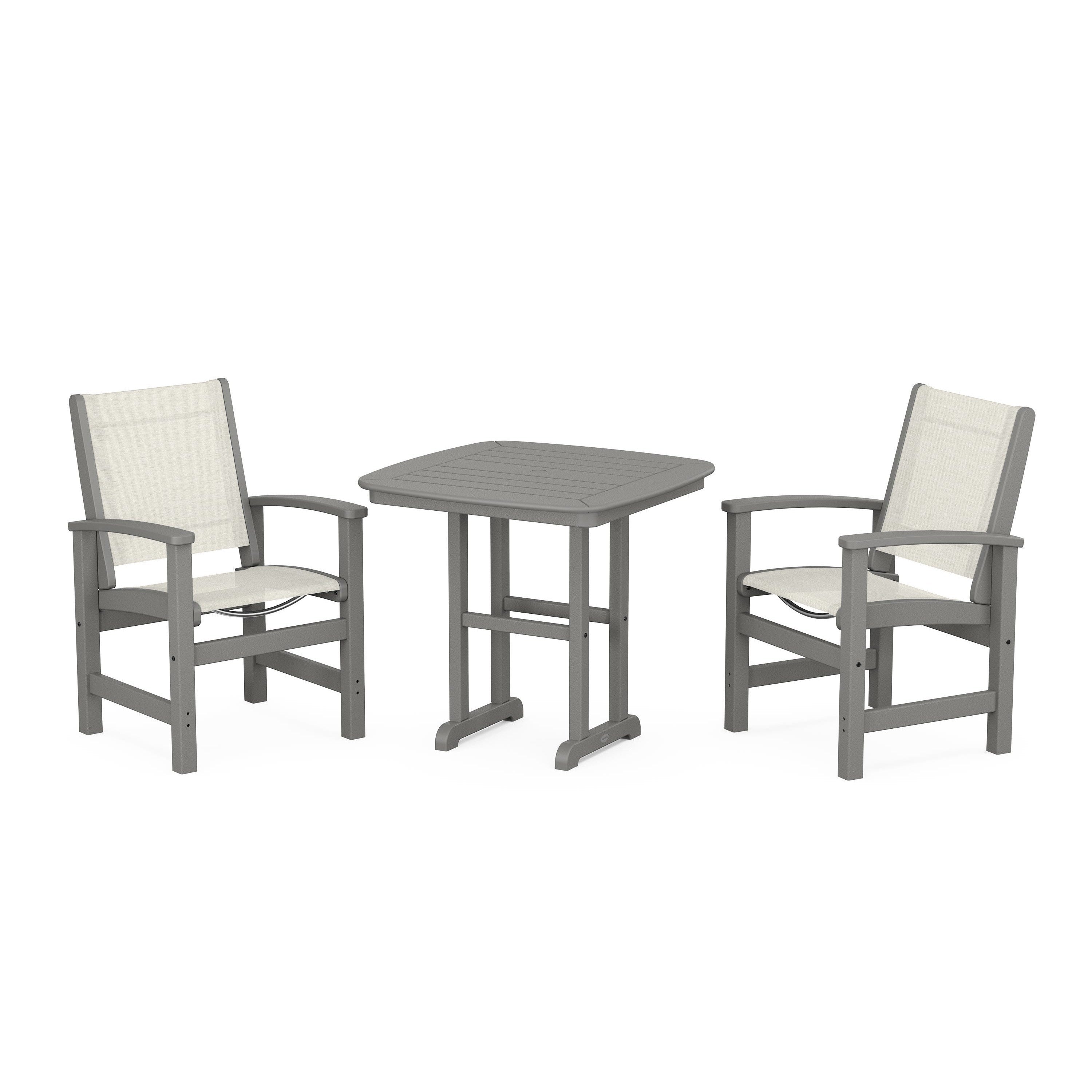 Coastal 3-Piece Dining Set