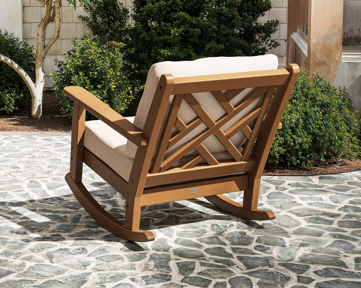 Chippendale Deep Seating Rocking Chair