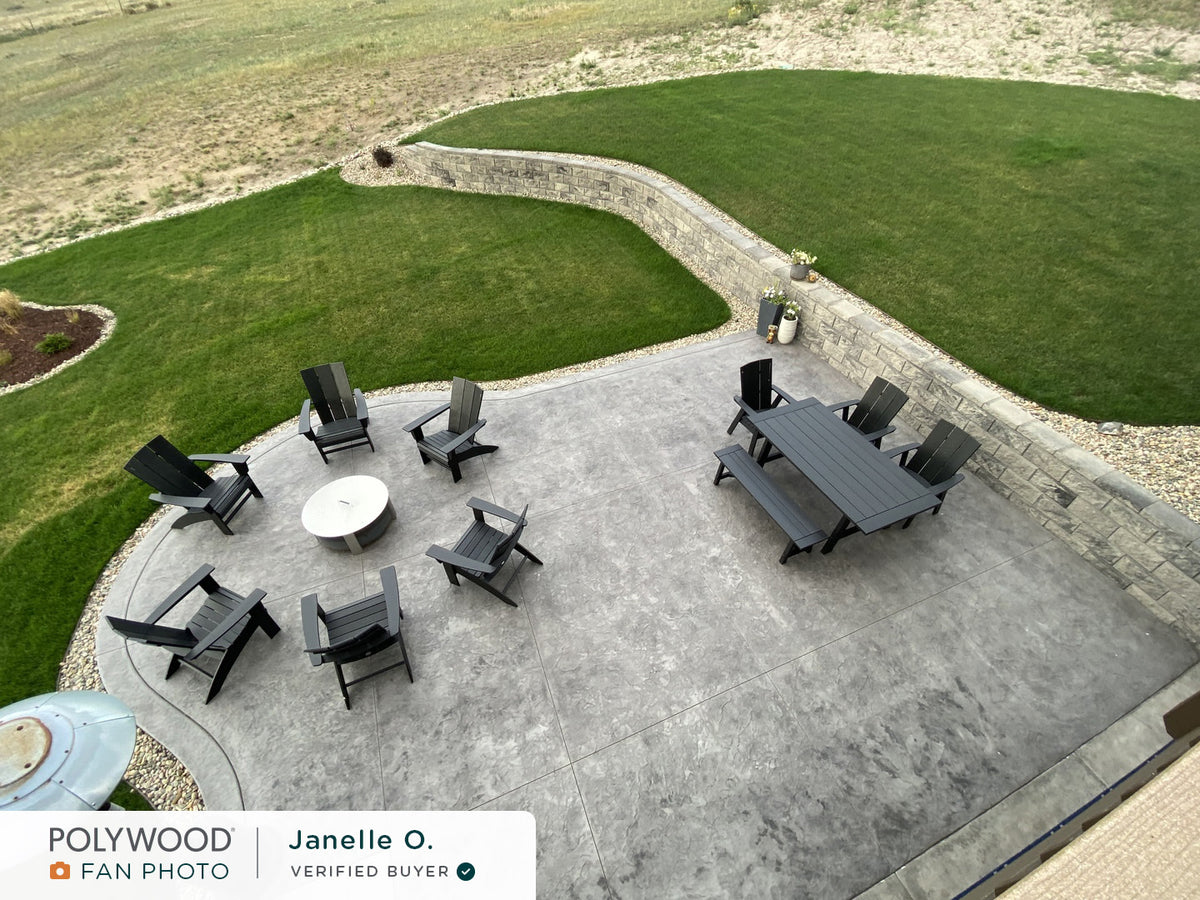 Modern Curveback Adirondack Chair