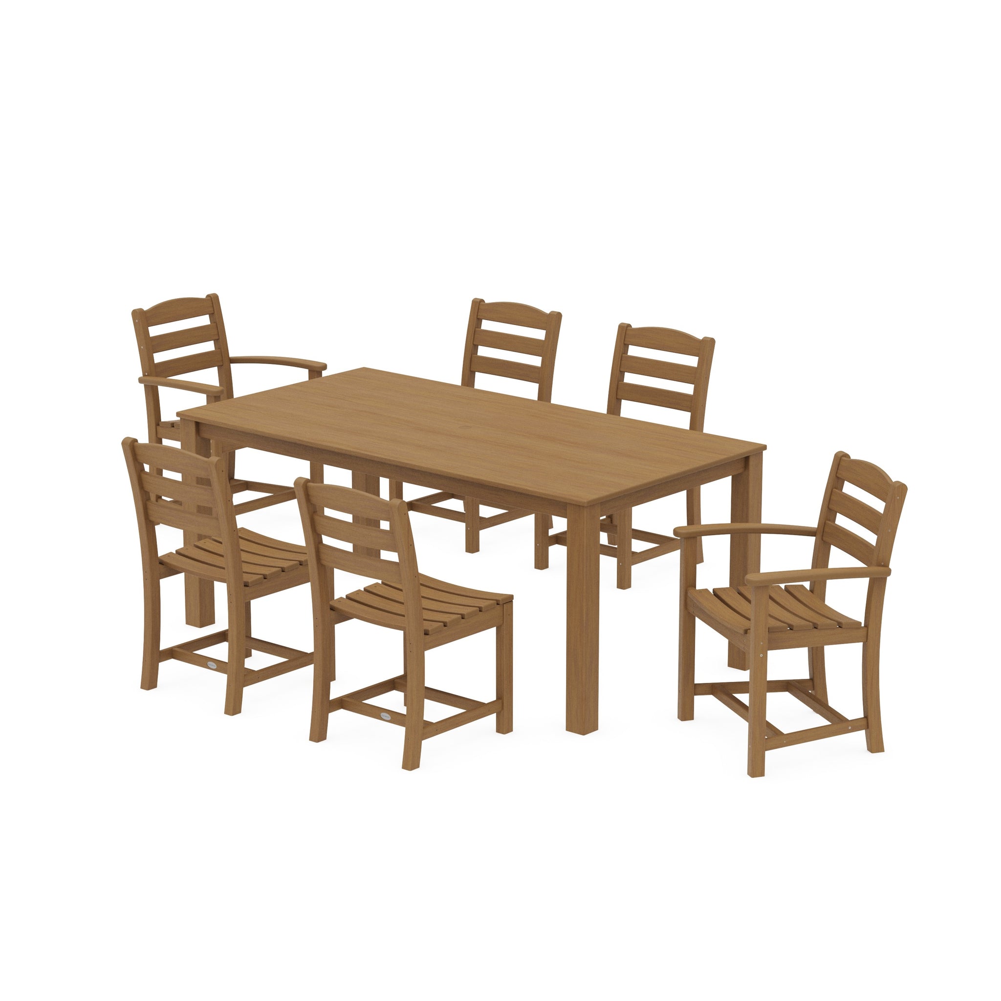 La Casa Cafe' 7-Piece Parsons Dining Set
