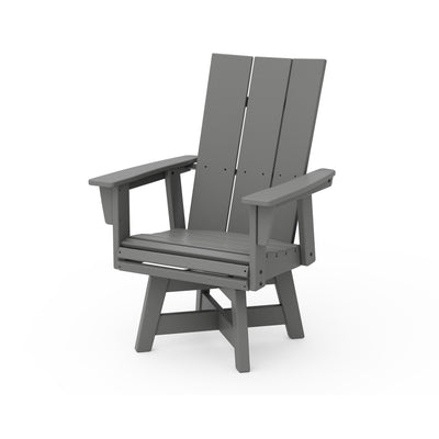 Modern Curveback Adirondack Swivel Dining Chair